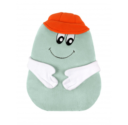 Tvarovaný vankúšik vajce mint