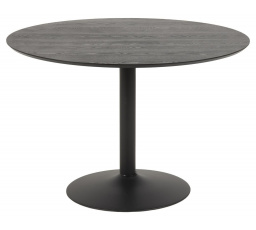 Stôl Ibiza okrúhly 110 čierny