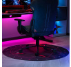 Podložka pod Herné kreslo ochranná čierna s motívom Dabel Chairs