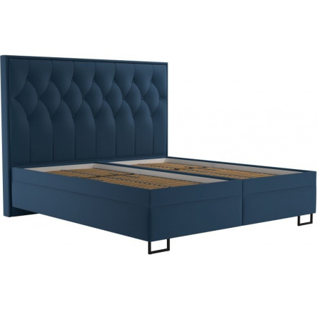 Posteľ Kristin 180x200, tmavomodrá Posteľ Kristin 180x200, tmavomodrá
