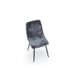 Jedálenská stolička K547, Sivá/Čierna