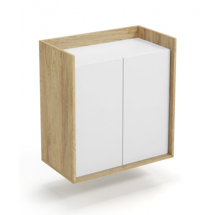 MOBIUS 2D CUPBOARD, prírodná/biela