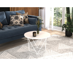 Konferenčný stolík LIAM Biela+Biela