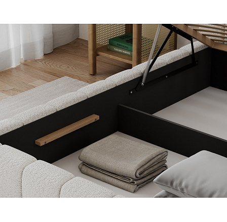 Bed Lamica 90x200 + wooden frame/ standard lift/ bedding box Royal 01 Not applicable 1 Bed Lamica 90x200 + wooden frame/ standard lift/ bedding box Royal 01 Not applicable 1