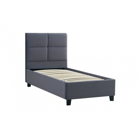 Čalúnená posteľ 90x200 sivá LT2-FXJG