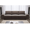 Sofa ZARA DL 270 cm prírodná koža - červená koža