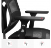 Ergonomické kancelárske herné kreslo Basic, čierna