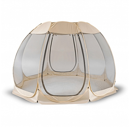 Pavilón CAMA 354 cm Záhradný Altán Béžový/Čierny Pavilón CAMA 354 cm Záhradný Altán Béžový/Čierny