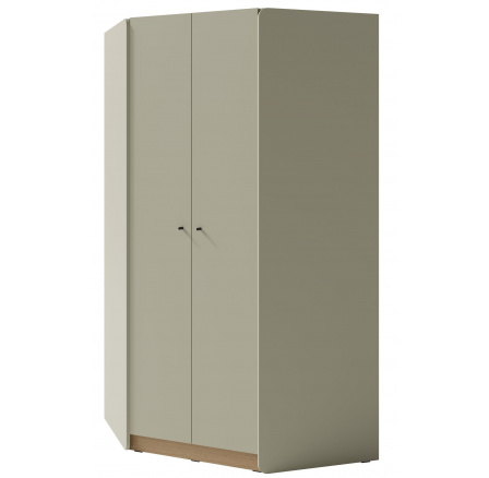 Rohová skriňa ALESSIO AE 2, Eukalyptus/Dub Baltic Dune