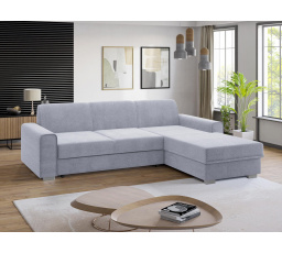 Rohová sedacia súprava Lubor P sivá megan 363