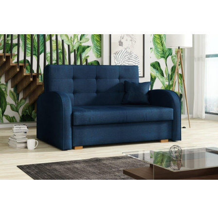 Rozkladacie kreslo Vivian Gold II modré