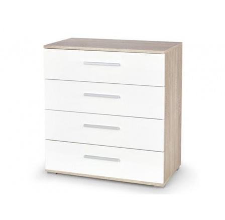 Komoda LIMA KM-3 - Dub sonoma/biela Komoda LIMA KM-3 - Dub sonoma/biela