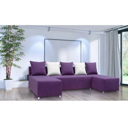 Rohová sedacia súprava v tvare U FILIP 3 