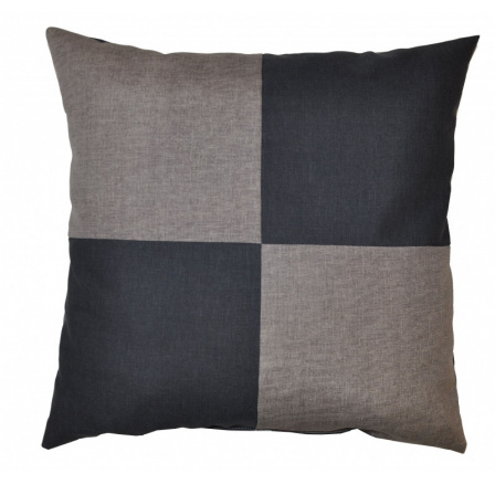 Veselý vankúš - sivý/tmavosivý