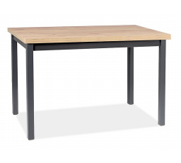 Stôl ADAM DOUBLE ARTISAN / BLACK 120x68