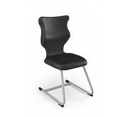 Stolička S-Line Soft veľkosť 5, čierna/sivá
