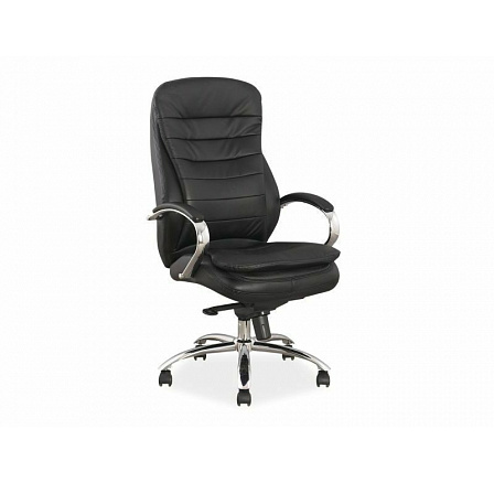 Kancelárske kreslo Q-154, čierna ekokoža