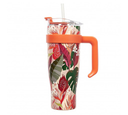 Termohrnček Miami Tropical oranžový