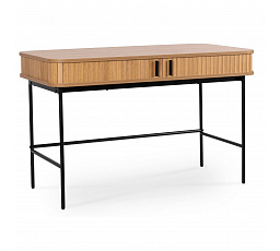 Písací stôl TRISH 120 cm Ryhovaný Dub