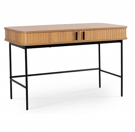Písací stôl TRISH 120 cm Ryhovaný Dub