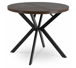 Rozkladací stôl LUGO 90-190 cm Orech/Čierny