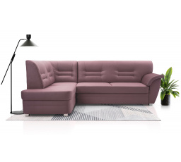 Rohová sedacia súprava L Dornia fialková