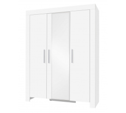 Šatní skriňa Cezanne R1, biela