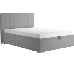 Posteľ Aviana 140x200, svetlosivá