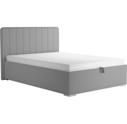 Posteľ Aviana 140x200, svetlosivá