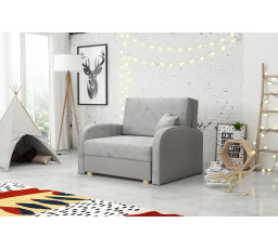 Kreslo Vivian Soft I - sivé