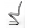 Jedálenská stolička K442, sivá