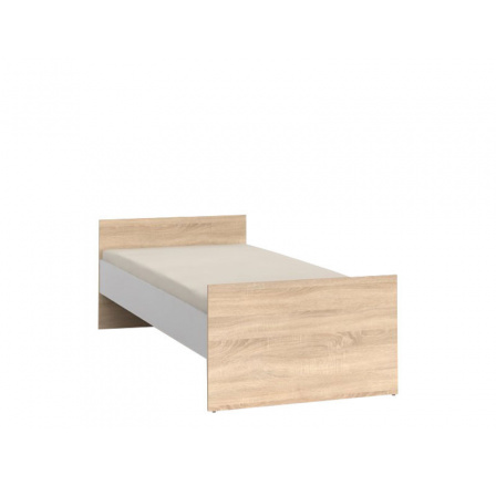 NEPO LOZ/90A dub sonoma/biela bez mriežky