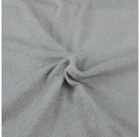 Froté prestieradlo sivé 160x200