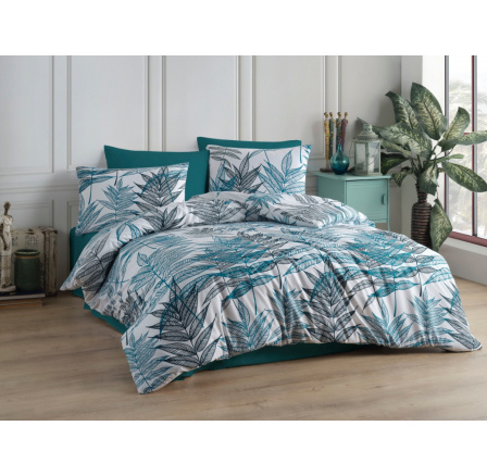 Obliečky francúzska bavlna 240x220,70x90 Deny blue