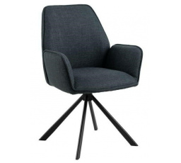 Stolička Glenda antracitová Basel 16