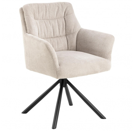 Stolička Alonso béžová Caso 3
