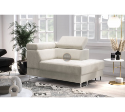 Kreslo leňoška GALAXY - Pravá strana, béžová