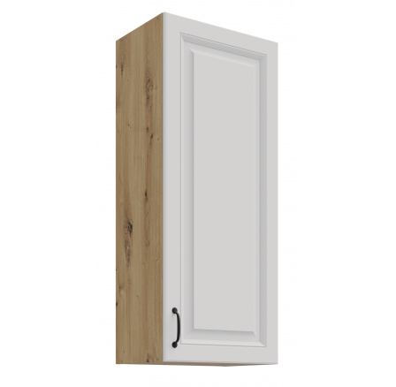 Horní skříňka STELLO - 45 G-108 1F, Dub Artisan/Bílý mat