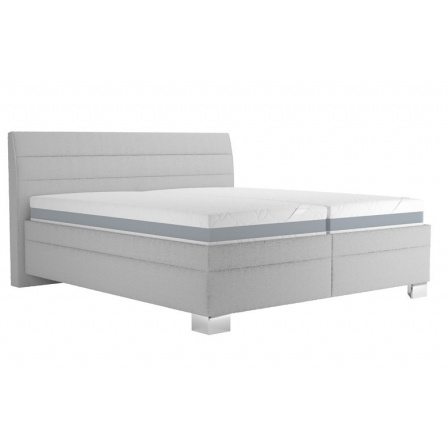 Posteľ Veneta 180x200, svetlosivá