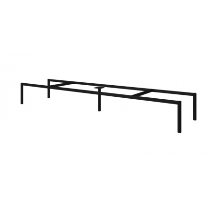 Podpora pre nábytok, L. 144 cm, čierna