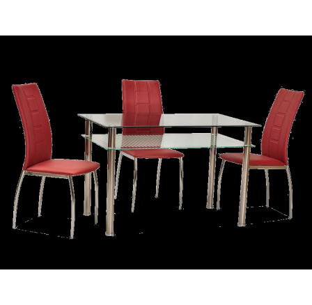 PIXELOVÁ TABUĽKA TRANSP./CHROME 120X70