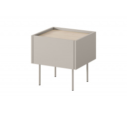 Nočný stolík Desin, kašmír / dub nagano