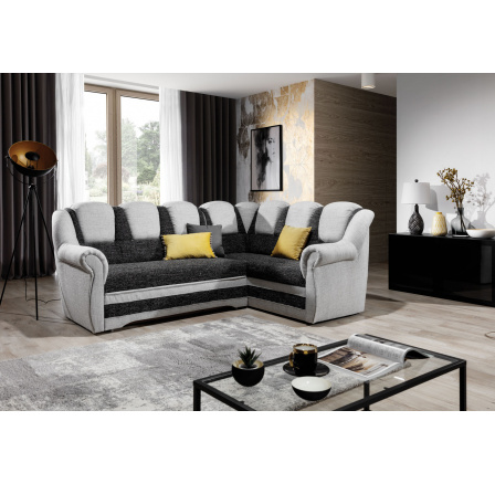 Rohová sedacia súprava LORD II, Berlin 02/Berlin 10, Pravá