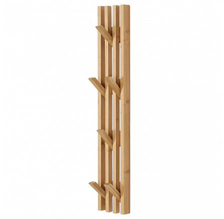 Věšák, bambus, přírodní, DR-B025 NAT Věšák, bambus, přírodní, DR-B025 NAT