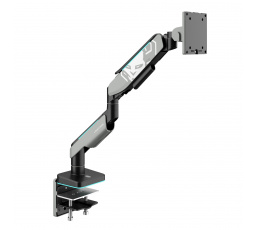 Držiak na monitor 49 palcov, šedo-čierny LED RGB X-ARM