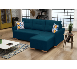 Rohová sedacia súprava Padova P modrá