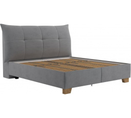 Posteľ Joris 180x200, svetlosivá