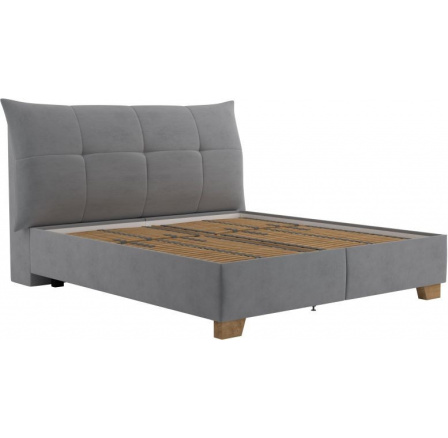 Posteľ Joris 180x200, svetlosivá