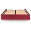 Posteľ MODULO 160 - korpus, Bordo Monolith 59