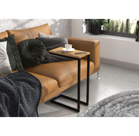 Pomocný stolík SPARK Čierny+Artisan